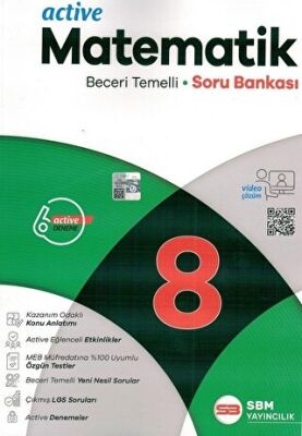 SBM Yayıncılık 8. Sınıf Matematik Active Soru Bankası - 1