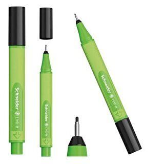 Schneider Link-It 04 Mm Fiber Uçlu Kalem Siyah 191201 - 1