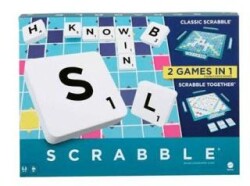 Scrabble Orijinal İkisi Bir Arada İngilizce Hwd43 - Mattel Games