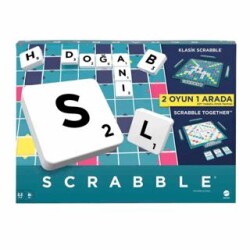 Scrabble Orijinal İkisi Bir Arada Türkçe Hxv98 - Mattel Games