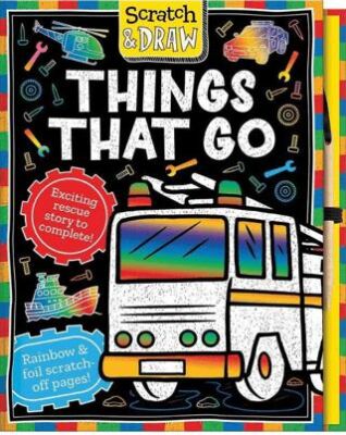 Scratch and Draw - Things That Go - 1