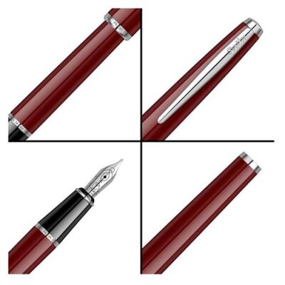 Scrikss 33 Dolma Kalem Bordo Özel Kutu - 2