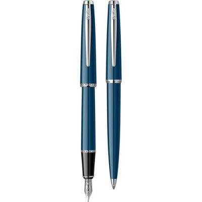 Scrikss 33 Dolma Kalem + Tükenmez Kalem Takım Lacivert - 3