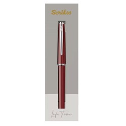 Scrikss 33 Roller Kalem Bordo Özel Kutu - Scrikss