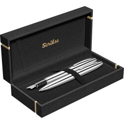 Scrikss 35 Dolma Kalem - Tükenmez Kalem Krom - Scrikss