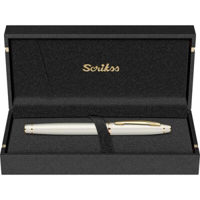 Scrikss 35 Beyaz Altın Roller Kalem - 2