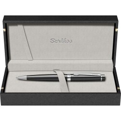 Scrikss 38 Tükenmez Kalem Siyah Krom - 2