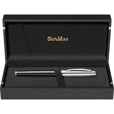 Scrikss 39 Dolmakalem Siyah Krom Lüks Kutuda - 2
