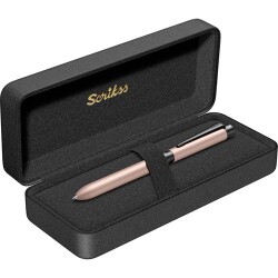 Scrikss 83 Trio Sport Multi Fonksiyon Tükenmez Kalem Rose - Scrikss