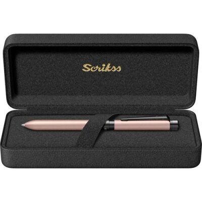 Scrikss 83 Trio Sport Multi Fonksiyon Tükenmez Kalem Rose - 2