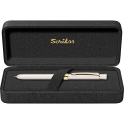 Scrikss 93 Trio Beyaz Altın Multi Fonksiyon Kalem - 2