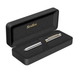 Scrikss 93 Trio Gold Krom Multi Fonksiyon Kalem - Scrikss