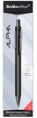 Scrikss Alpha Versatil 0.5 MM Siyah Şeffaf Ambalaj - 1
