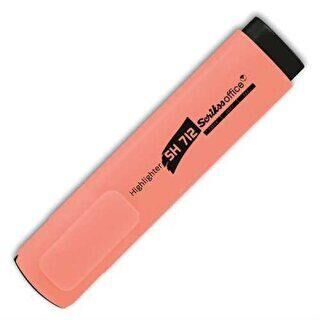 Scrikss Sh712 Fosforlu Kalem Pastel Turuncu - 1