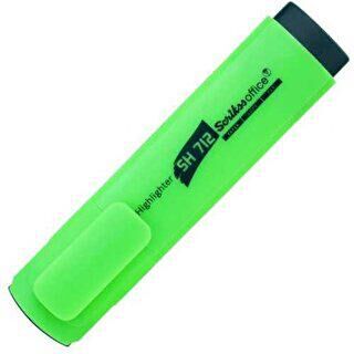 Scrikss Sh712 Fosforlu Kalem Yeşil - 1