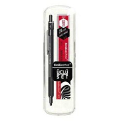 Scrikss Graph-X 3Lü Set Mat Siyah 0.5 Mm - Scrikss