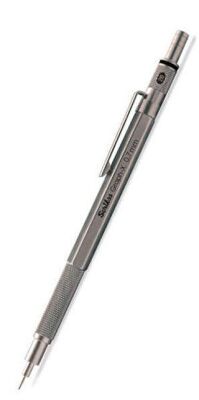 Scrikss Graph-X Metal Versatil Uçlu Kalem 0.7 Mm Kurşun Gri - 1