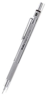 Scrikss Graph-X Metal Versatil Uçlu Kalem 0.7 Mm Saten Gri - 1