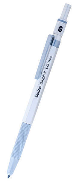 Scrikss Graph-X Metal Versatil Uçlu Kalem 2Mm Beyaz