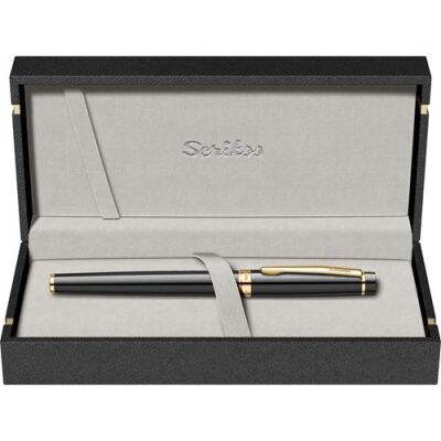 Scrikss 38 Dolma Kalem Siyah Altın - 2