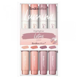 Scrikss Lumına Fosforlu Kalem Lotus 4 Lü Set - Scrikss