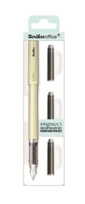 Scrikss Primeo Dolma Kalem Set M Uç Kivi - 1