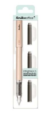 Scrikss Primeo Dolma Kalem Set M Uç Latte - 1