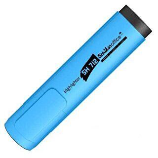 Scrikss Sh712 Fosforlu Kalem Mavi - 1