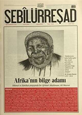 Sebilürreşad Dergisi Sayı: 1010 Ekim 2016 - Sebilürreşad Yayınevi