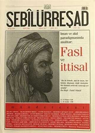 Sebilürreşad Dergisi Sayı: 1015 Nisan 2017 - Sebilürreşad Yayınevi