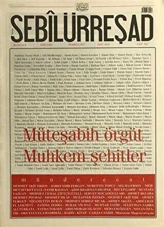 Sebilürreşad Dergisi Sayı: 1018 Temmuz 2017 - Sebilürreşad Yayınevi