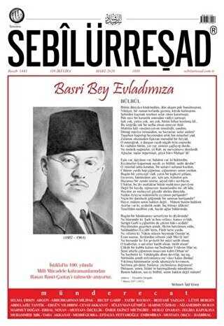 Sebilürreşad Dergisi Sayı: 1050 Mart 2020 - Sebilürreşad Yayınevi