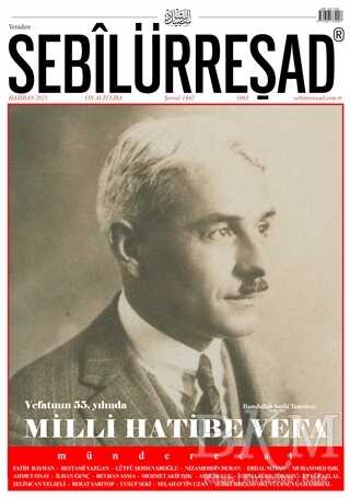Sebilürreşad Dergisi Sayı: 1065 Haziran 2021 - Sebilürreşad Yayınevi