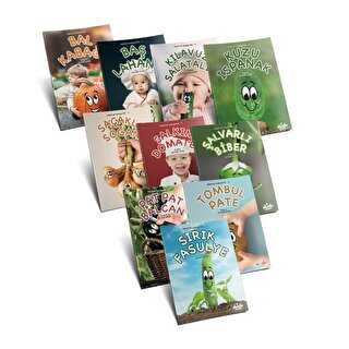 Sebzeler Konuşuyor Serisi 10 Kitap - Akide Şekeri