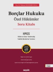Seçkin Yayıncılık Borçlar Hukuku Özel Hükümler Soru Kitabı - Seçkin Yayıncılık