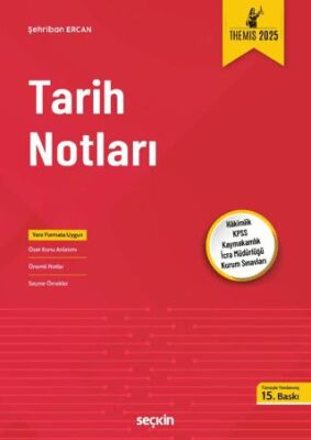 Seçkin Yayıncılık THEMIS – Tarih Notları - 1
