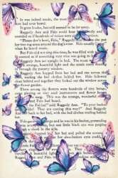 Şeffaf Ayraç 23 - Kelebekler - Vivago Art