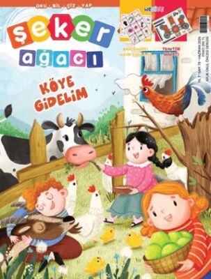 Şeker Ağacı Okul Öncesi Aylık Çocuk Dergisi Sayı: 78 Haziran 2026 - 1