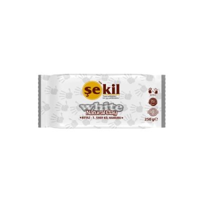 Şekil Kil Seramik Hamuru Beyaz 250 Gr - 4