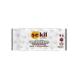 Şekil Kil Seramik Hamuru Beyaz 500 Gr - 1
