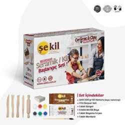 Şekil Seramik Kil Başlangıç Seti - Şekil Kil