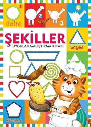 Şekiller - Uygulama - Alıştırma Kitabı - Halk Kitabevi