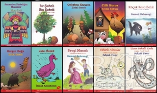 Sekiz Yaş Masal Kitapları 10 Kitap - 10`ar Adet - Özlem Yayınevi