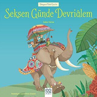 Seksen Günde Devrialem - Dünyaca Ünlü Eserler kapağı