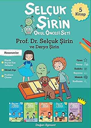 Selçuk Şirin Okul Öncesi Kutulu Set 5 Kitap Takım - Doğan Egmont Yayıncılık