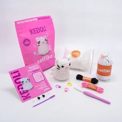 Selfi Kedoli Örgü Seti - 1