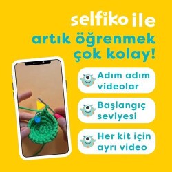 Selfi Pengu Örgü Seti - 3