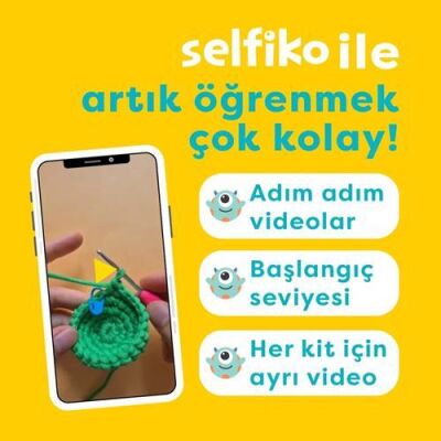 Selfi Pengu Örgü Seti - 3