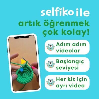 Selfiko Kurbik Örgü Seti - 3