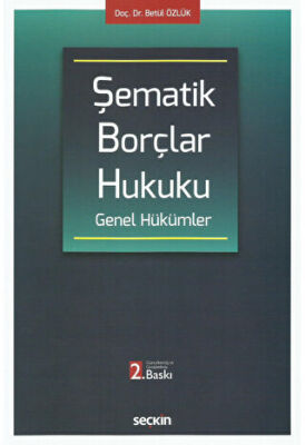 Şematik Borçlar Hukuku Genel Hükümler - 1